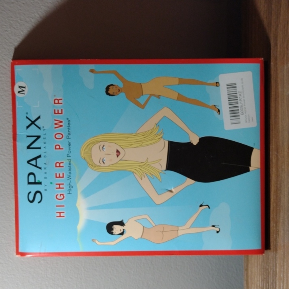 Spanx high-waisted power panties  Medium soft nude